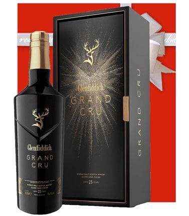 Whisky Gift- Glenfiddich Grand Cru 23 Year Old Whisky with Glass
