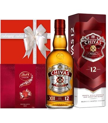 Whisky Gift and Lindt Chocolates