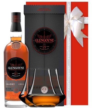 Glencoyne Scotch Whisky- 21 Year Old with Glass