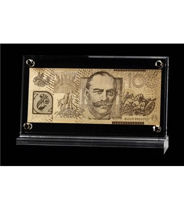 Australian $100 Dollar Note Replica 24 Carat Gold