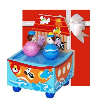 Christining Gift - Noahs Ark Music Box