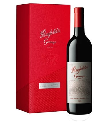 Penfolds Grange 2016 with  Crystal Decanter and Glasses