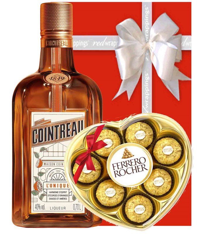 Mother's Day Cointreau and Ferrero Gift