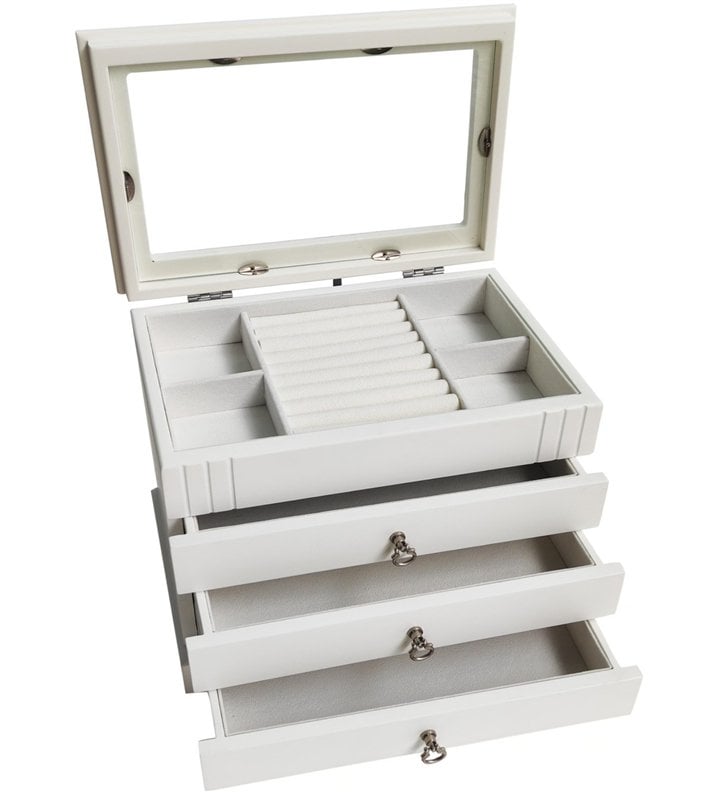 Jewellery Box - Satin Finish 27.8x17.8x22.4 cm
Jewellery Box - Satin Finish 27.8x17.8x22.4 cm