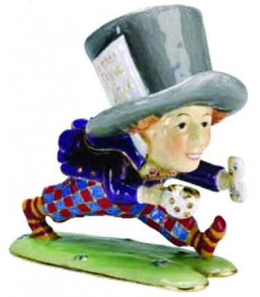 Trinket Box - Alice in Wonderland Mad Hatter