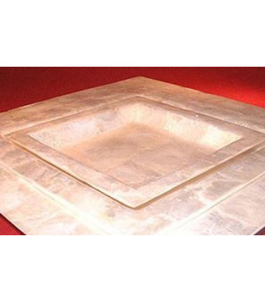 Capiz Shell Square Platter - Large