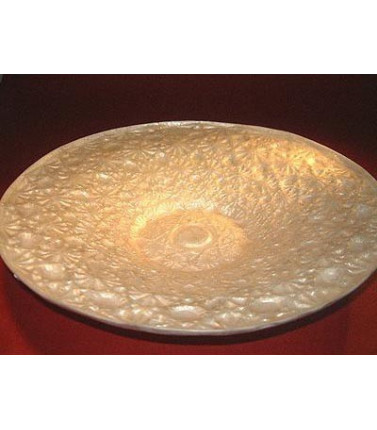 Capiz Shell Round Fruit Plate