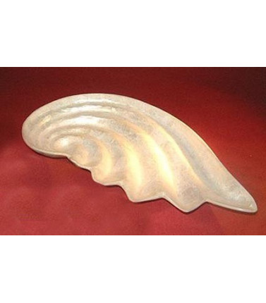 Capiz Shell Shell Swirl Plate - Large