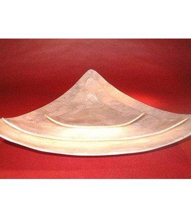 Capiz Shell Triangle Platter - Large