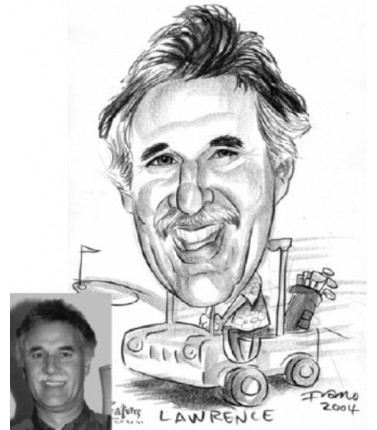Caricature - Personalised Single Black and White