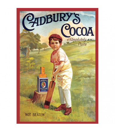 Nostalgic Sign-Cadbury Cricketer