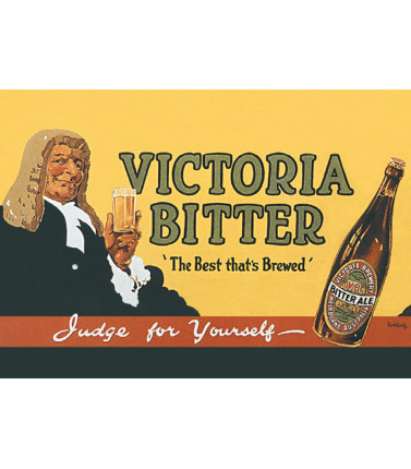 Beer Nostalgic Sign-Victoria Bitter 