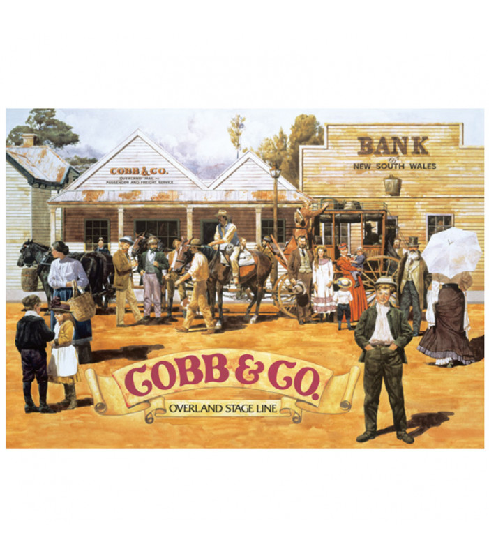 Australian Souvenir Nostalgic Sign - Cobb & Co