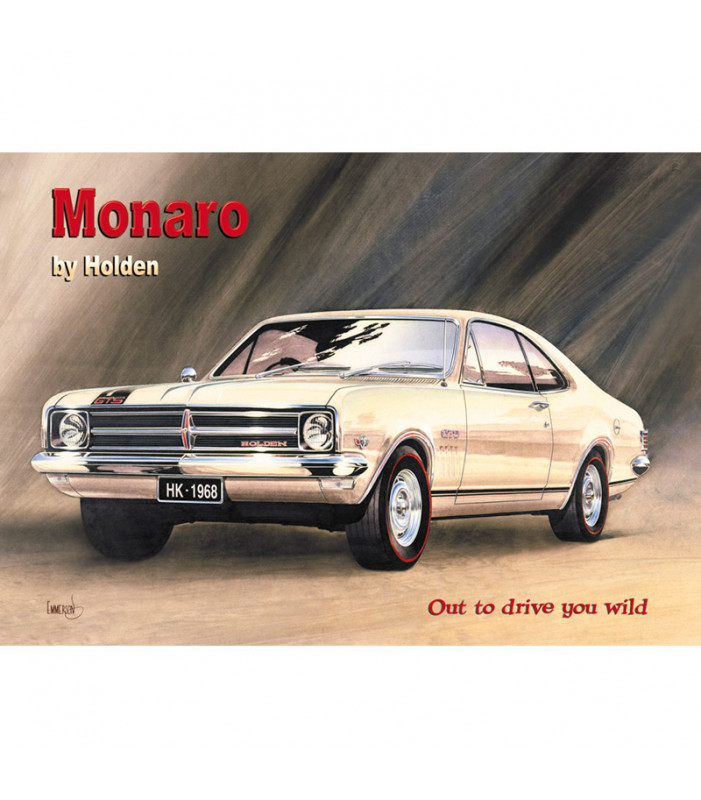 Nostalgic Sign - Holden Monaro 1968 HK