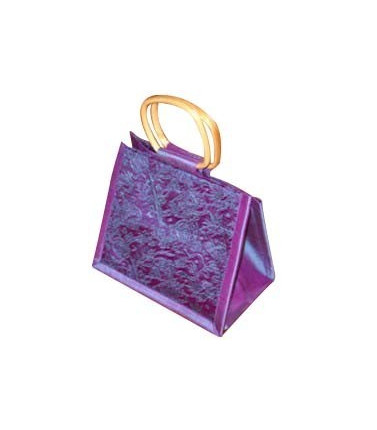 Pert Triangle Silk Handbag