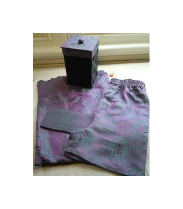 Silk Kimono and Boxer Shorts Boxed Set - new design