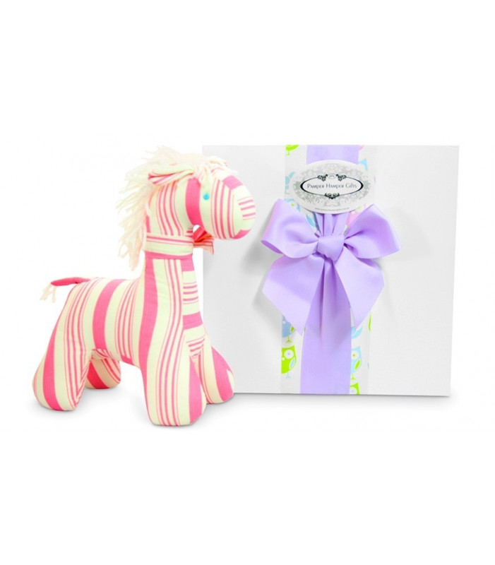 Pink Striped Horse