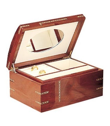 Jewellery Box - Dark Wood Medium