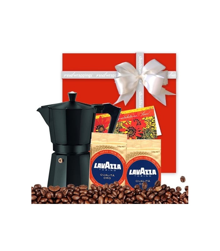 Coffee Maker and Coffee Gift Set