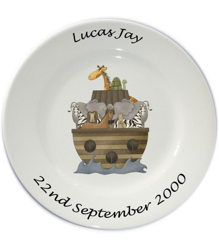 Birthday Personalised Plates for Boys