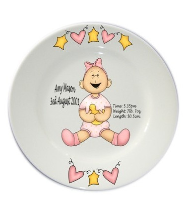 Baby Girl Name Plates - Baby