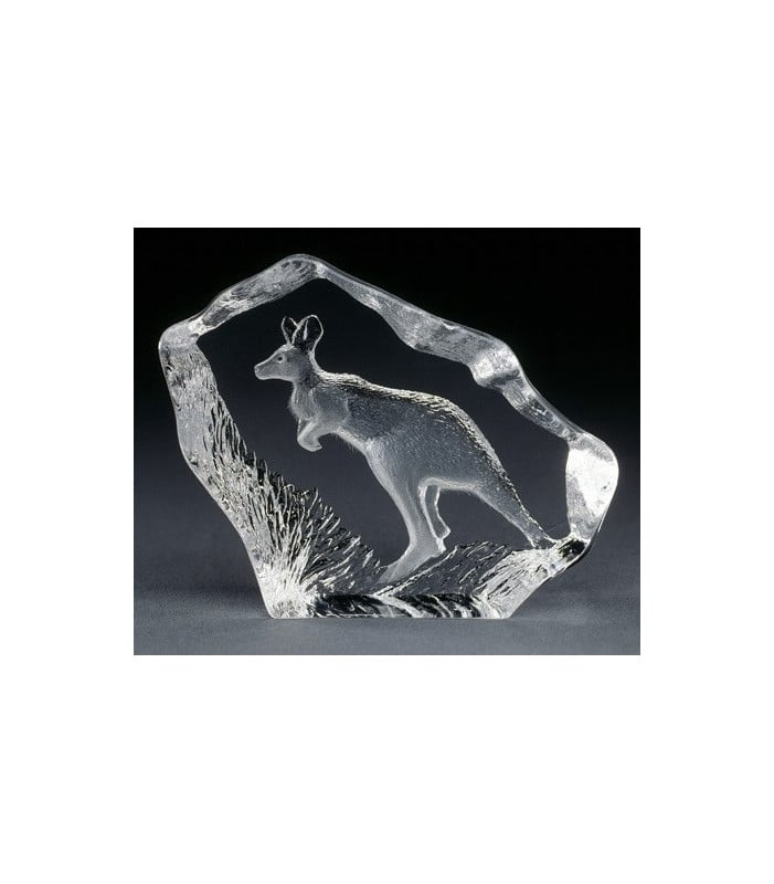 Crystal Kangaroo 60x70mm
