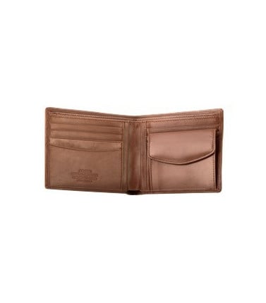 Mens Leather Wallet in crocodile and cow hide