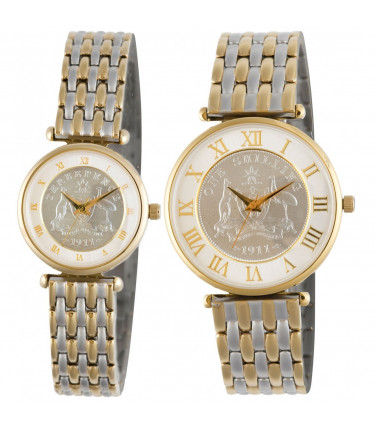 Coinwatch Mens and Ladies Antique Matching Set