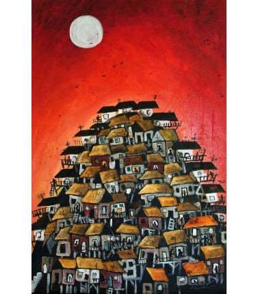 Canvas Print - Favela Moon