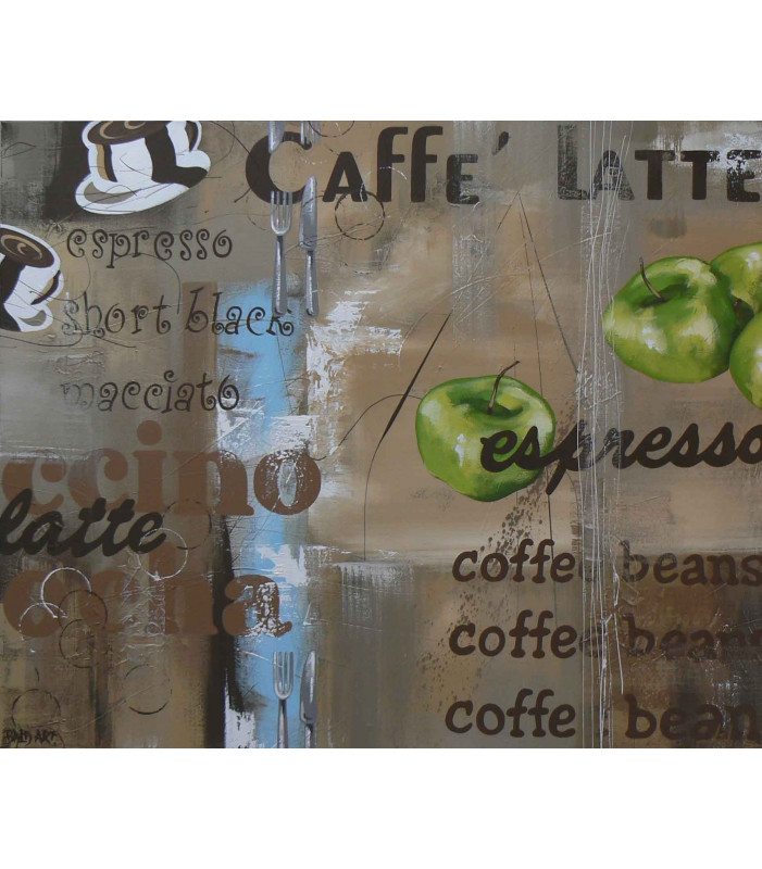Canvas Print - Coffee and Apples