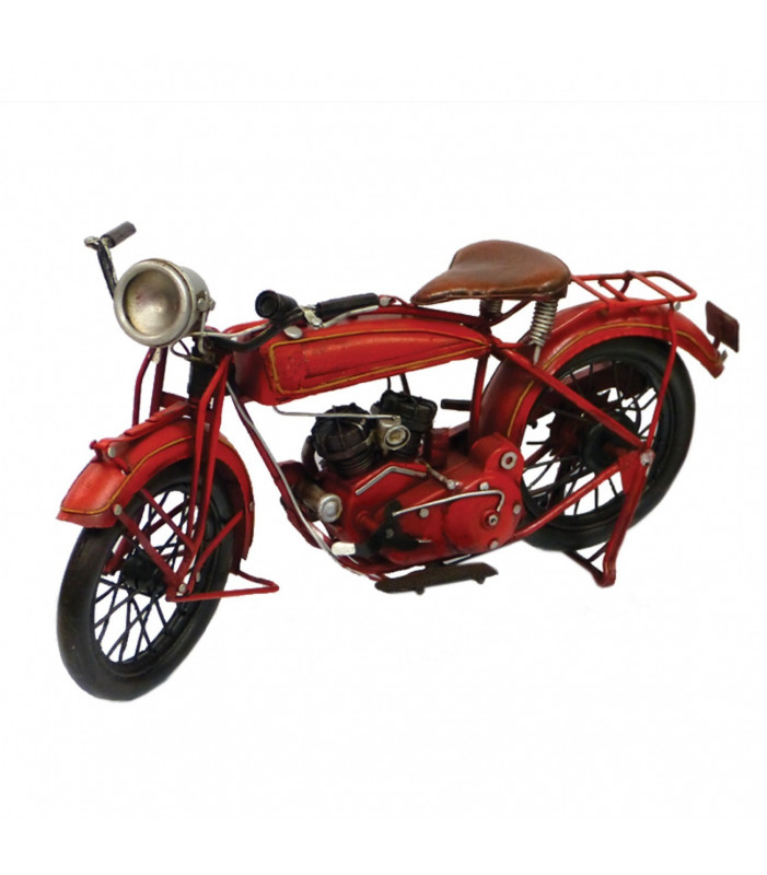Red Indian Scout Model Bike
