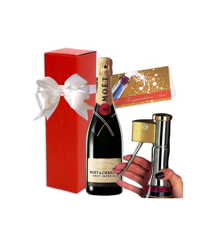 Moet & Chandon Brut Imperial Champagne with Decorker Gift Set