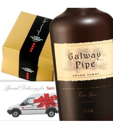 Galway Pipe Grand Tawny Port and Pudding Gift Set