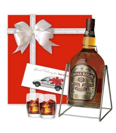 Chivas Regal 12y Scotch 4.5L Gift Set