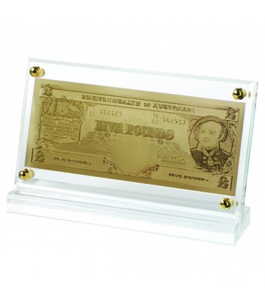 Australian 5 Pound Gold Note Replica