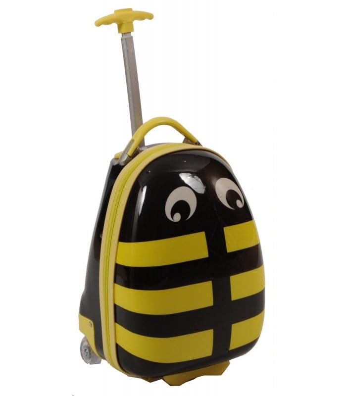 Kids Wheelie Suitcase - Bumblebee