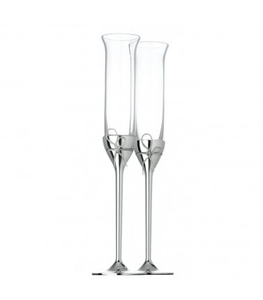 Vera Wang Love Knots Flutes Gift Set