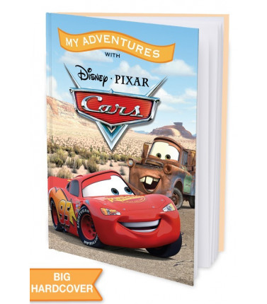  My Adventures with Disney Pixar Cars - Hard Cover Story Book