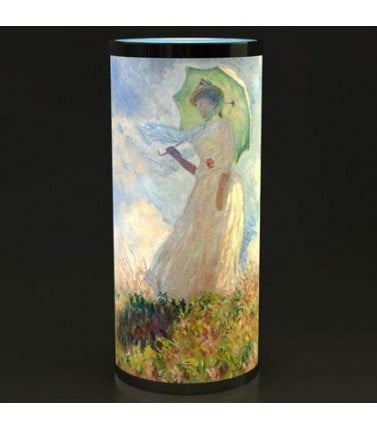 Monet Study of a Figure Art Lamp