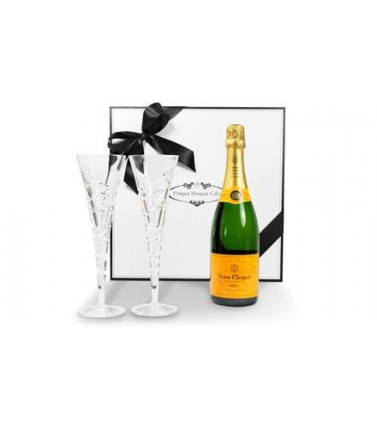 Veuve Clicquot Champagne and Seiko Mens Watch Congratulations Gift