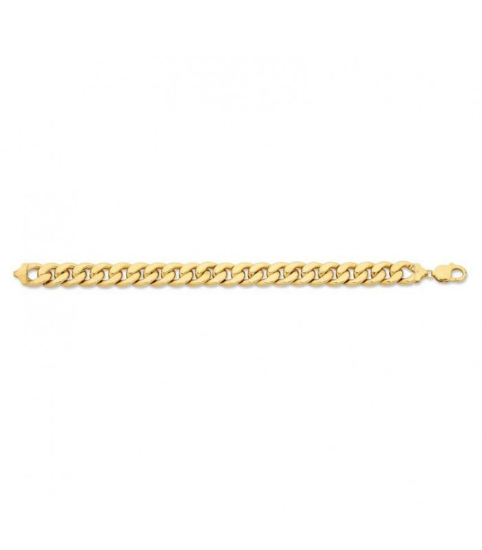 9ct Yellow Gold Silver Filled Bracelet 