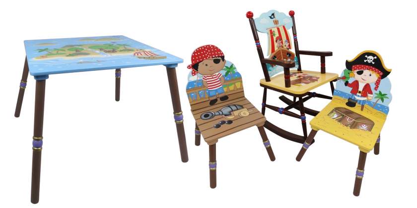Pirate Table and Chairs