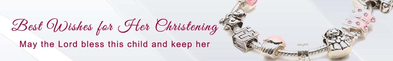 Christening Gifts For Girls | Free Delivery