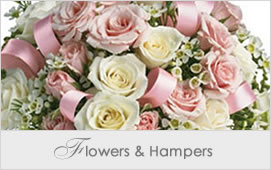 Flowers and Hampers