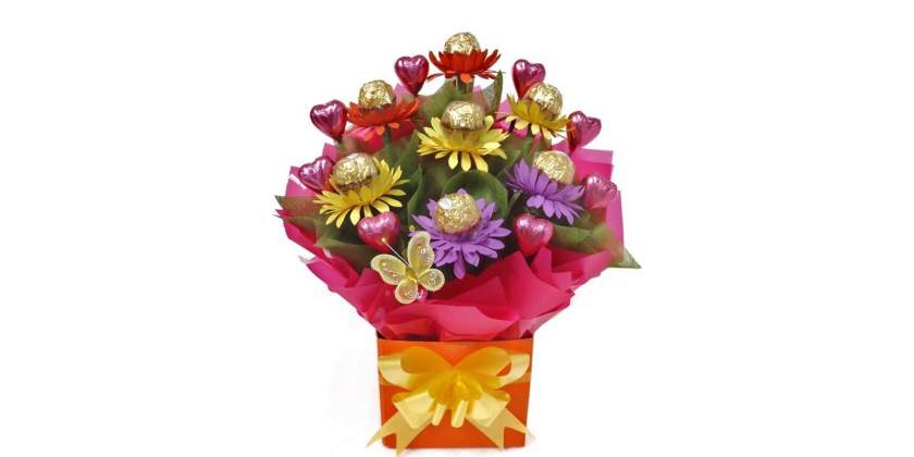 Mothers Day Chocolate Bouquet Hamper